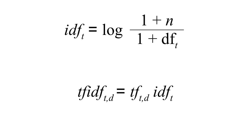tf-idf formula